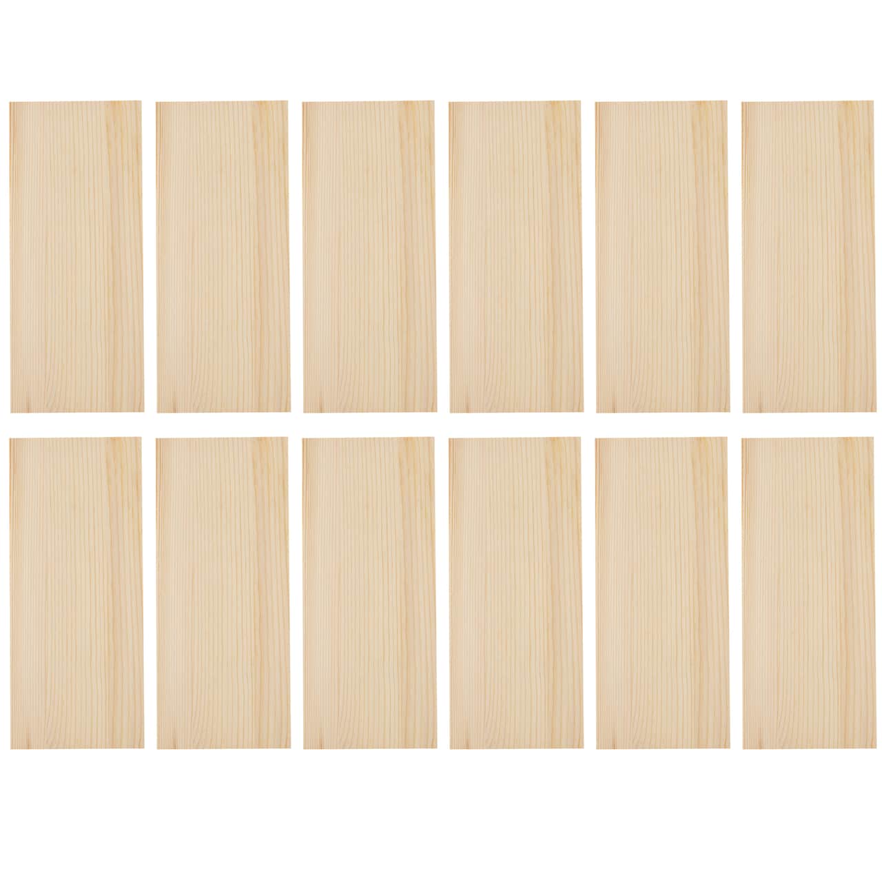 12 Pack: 12&#x22; Pine Craft Wood by Make Market&#xAE;